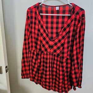 Long Sleeve Sheer Blouses